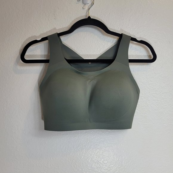 Olive Lululemon Seamless Sports Bra - Picture 1 of 4